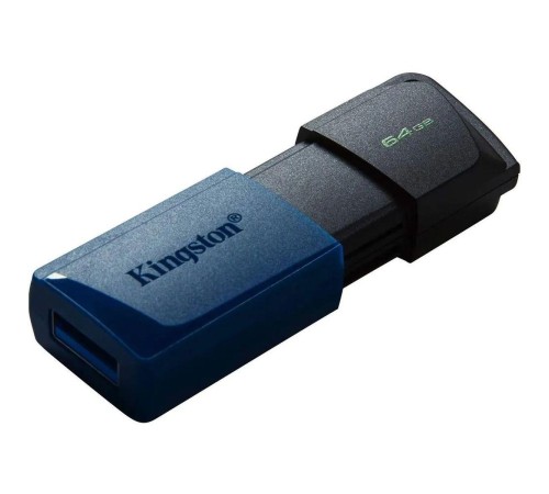 Флэш USB Kingston 64GB USB 3.2 Gen 1 DataTraveler Exodia M (Black + Blue)/ Kingston 64GB USB 3.2 Gen 1 DataTraveler Exodia M (Black + Blue) Флэш USB Kingston 64GB USB 3.2 Gen 1 DataTraveler Exodia M (Black + Blue)/ Kingston 64GB USB 3.2 Gen 1 DataTraveler Exodia M (Black + Blue)