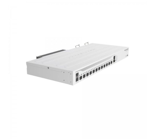 Маршрутизатор/ CCR2004-1G-12S+2XS Cloud Core Router with Annapurna Alpine AL32400 Cortex A57 CPU (4-cores, 1.7GHz per core), 4GB RAM, 1x Gigabit RJ45 port, 12x 10G SFP+ cages, 2 x 25G SFP28 cages, RouterOS L6, 1U rackmount case, Dual PSU Маршрутизатор/ CCR2004-1G-12S+2XS Cloud Core Router with Annapurna Alpine AL32400 Cortex A57 CPU (4-cores, 1.7GHz per core), 4GB RAM, 1x Gigabit RJ45 port, 12x 10G SFP+ cages, 2 x 25G SFP28 cages, RouterOS L6, 1U rackmount case, Dual PSU