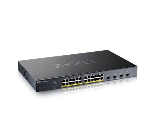 Коммутатор Smart L3 Lite коммутатор PoE+ Zyxel NebulaFlex XGS1935-28HP, rack 19", 24xGE PoE+, 4xSFP+, бюджет PoE 375 Вт