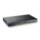 Коммутатор Smart L3 Lite коммутатор PoE+ Zyxel NebulaFlex XGS1935-28HP, rack 19", 24xGE PoE+, 4xSFP+, бюджет PoE 375 Вт