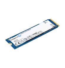 Твердотельный накопитель/ Kingston SSD NV3, 2000GB, M.2(22x80mm), NVMe, PCIe 4.0 x4, 3D TLC, R/W 6000/5000MB/s, TBW 640, DWPD 0.3 (60 мес)