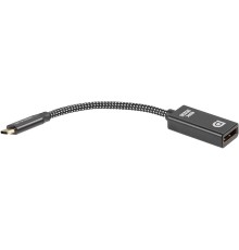 Адаптер/ Адаптер USB Type-Cm---->DP(f) 1.4v, 4K@120HZ 8K@ 60Hz, Alum  Shell,Telecom 0.15м<TUC065>