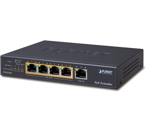 PoE расширитель/ PLANET 1-Port 60W Ultra PoE to 4-Port 802.3af/at Gigabit PoE Extender PoE расширитель/ PLANET 1-Port 60W Ultra PoE to 4-Port 802.3af/at Gigabit PoE Extender