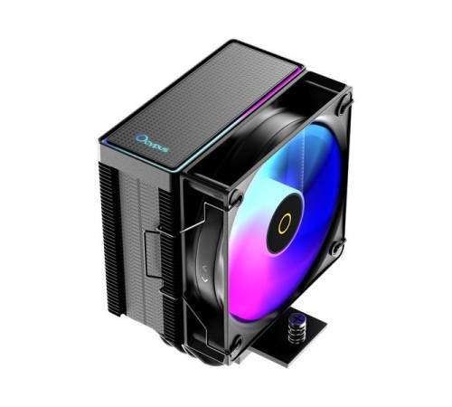 Кулер для процессора Ocypus Gamma A40 BK ARGB, 100mm ARGB FAN, Top ARGB Panel, 4 HEAT PIPES, 4-PIN PWM, 600-2400 RPM, 29DBA, HYDRO BEARING, LGA115X/1200/1700/18XX, AM4/AM5