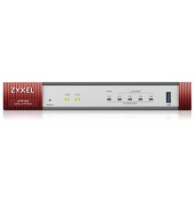 Межсетевой экран Межсетевой экран Zyxel ATP100, 1xWAN GE, 1xOPT GE (LAN/WAN), 3xLAN/DMZ GE, 1xUSB3.0, AP Controller (8/24), NebulaFlex Pro, с подпиской Gold на 1 год (AS, AV, CF, IDP/DPI, Sandboxing, SecuReporter, Sec