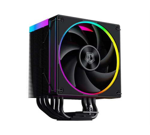Кулер для процессора ID-COOLING FROZN A610 ARGB LGA20XX/1700/1200/115X/AM5/AM4 (10шт/кор, TDP 250W, PWM, черный, 6 тепл.трубок + медная база, ARGB FAN 120mm) RET