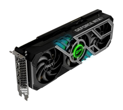 Видеокарта Palit RTX3080 GAMINGPRO 10G GDDR6X 320bit 3-DP HDMI V1 (Вскрытая упаковка) Видеокарта Palit RTX3080 GAMINGPRO 10G GDDR6X 320bit 3-DP HDMI V1 (Вскрытая упаковка)