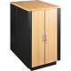 Шкаф Шкаф LANMASTER SOUNDPROOF звукоизолированный 24U 750x1130 мм, отделка под дерево, цвет лиственница