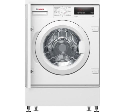 Встраиваемая стиральная машина BOSCH 60x55.5x85см, фронтальная загрузка, объем загрузки белья 7кг, 1200 об/мин