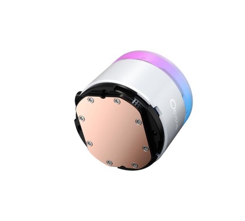 Система водяного охлаждения Ocypus Delta L24 WH ARGB V2, 240mm, ARGB Pump,2x120mm ARGB fans, LGA115X/1200/1700/18XX, AM4/AM5
