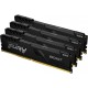 Память оперативная/ Kingston 64GB 3600MT/s DDR4 CL18 DIMM (Kit of 4) FURY Beast Black