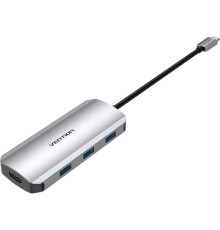Мультифункциональный хаб Vention USB Type C 7 в 1