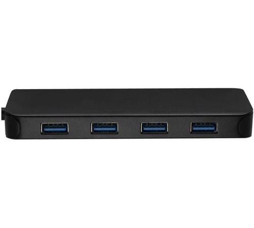 Док-станция/ Док-станция USB-C, 4xUSB 3.0, 1xUSB-C/PD 3.0, 1x1000Base-T, 1xHDMI, 1xVGA, слот SD/TF/microSD, 1x3,5мм TRRS