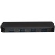 Док-станция/ Док-станция USB-C, 4xUSB 3.0, 1xUSB-C/PD 3.0, 1x1000Base-T, 1xHDMI, 1xVGA, слот SD/TF/microSD, 1x3,5мм TRRS