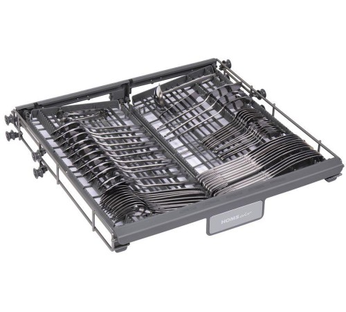 Посудомоечная бытовая машина HOMSair DW67M/ встраиваемая, 598х815х550 мм, 14 комплектов, 6 программ, 47 дБ, А++, расход воды - 11 л.