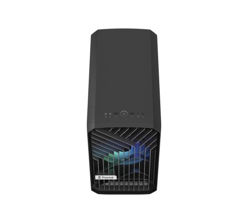Корпус ПК без блока питания/ Case Fractal Design Torrent Nano RGB TG Light Tint, Mini-Tower, 1x180mm RGB, 2xUSB-A 3.2 + 1xUSB 3.2 Type-C mITX, mDTX Black
