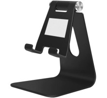GCR Держатель настольный для смартфона или планшета с регулируемым углом наклона, черный, GCR-53400