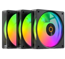 Вентилятор для корпуса Ocypus Gamma F12 Elite BK ARGB 3 IN 1, 120x120x25mm, 4-PIN PWM, 600-1800 RPM, 26 DBA MAX, HYDRO BEARING