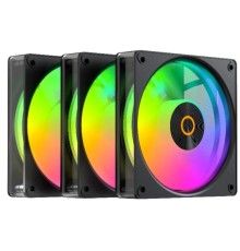 Вентилятор для корпуса Ocypus Gamma F12 Elite BK ARGB 3 IN 1, 120x120x25mm, 4-PIN PWM, 600-1800 RPM, 26 DBA MAX, HYDRO BEARING