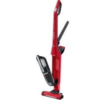 Пылесос Bosch/ Пылесос Bosch, безмешковый, вертикальный, емкость пылесборника 0.4 л, сухая уборка, цвет красный