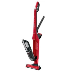Пылесос Bosch/ Пылесос Bosch, безмешковый, вертикальный, емкость пылесборника 0.4 л, сухая уборка, цвет красный