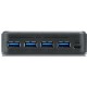 Переключатель Aten US434-AT USB, 4 ПК> 4 устройства, 4 USB B-тип > 4 USB A-тип, Male > Female, со шнурами A-B 2х1.2м.+2х/ 4P USB3.1 Gen1 Peripheral Sharing Device