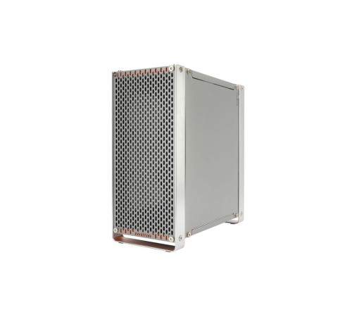 Корпус без блока питания/ Case InWin Dubili, Full-Tower, TG, 4x140mm, 2xUSB-A 3.2 + 1xUSB-C 3.2, E-ATX, ATX, mATX, mITX Titanium Grey