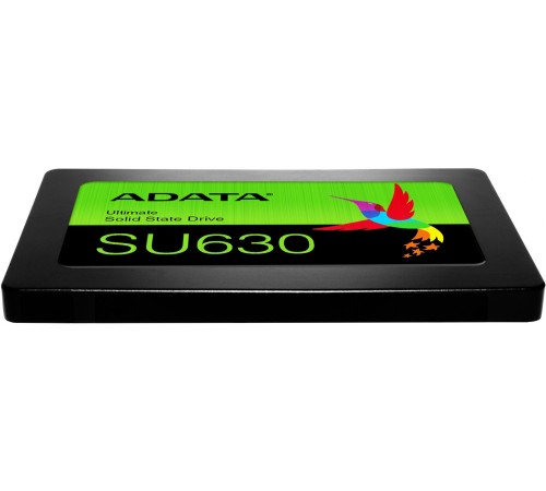 Твердотельный накопитель/ ADATA SSD Ultimate SU630, 480GB, 2.5" 7mm, SATA3, 3D QLC, R/W 520/450MB/s, IOPs 40 000/65 000, TBW 100, DWPD 0.2 (3 года) Твердотельный накопитель/ ADATA SSD Ultimate SU630, 480GB, 2.5" 7mm, SATA3, 3D QLC, R/W 520/450MB/s, IOPs 40 000/65 000, TBW 100, DWPD 0.2 (3 года)