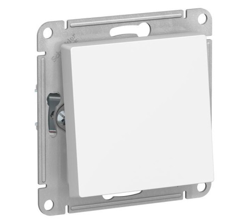 ATLASDESIGN AQUA 1-клавишный ПЕРЕКЛЮЧАТЕЛЬ IP44, сх.6, 10АХ, механизм, БЕЛЫЙ