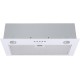 ВЫТЯЖКА MAUNFELD CROSBY SINGL 60 WHITE/ Полновстраиваемая, 60см, 850 м3, кнопочное управление, LED, площадь кухни до 30м2, опция: угольный фильтр CF140C-2шт, белая