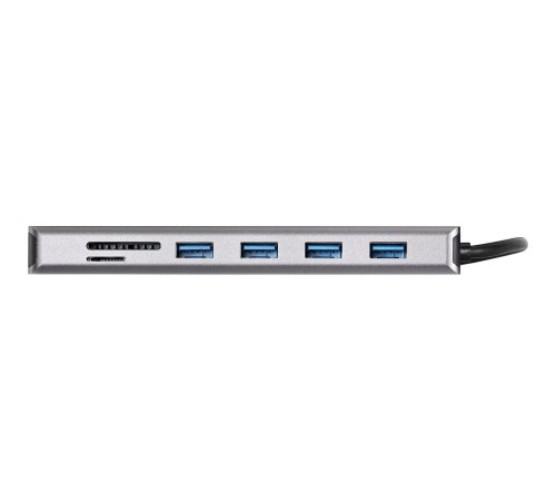 Адаптер/ Адаптер TypeC -->(2HDMI+DP)4K*60Hz+3USB3.0+TC+USB2.0+RJ45+SD+TF+PD+audio+TCадаптер, VCOM <4706> Адаптер/ Адаптер TypeC -->(2HDMI+DP)4K*60Hz+3USB3.0+TC+USB2.0+RJ45+SD+TF+PD+audio+TCадаптер, VCOM <4706>