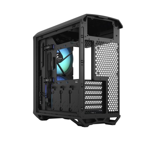 Корпус ПК без блока питания/ Case Fractal Design Torrent Compact RGB TG Light Tint, Midi-Tower, 2x180mm RGB, 2xUSB-A 3.2 + 1xUSB 3.2 Type-C E-ATX, SSI-CEB, ATX, mATX, mITX Black