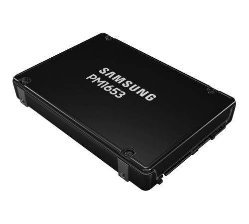 Твердотельный накопитель/ Samsung SSD PM1653, 7680GB, 2.5" 15mm, SAS 24Gb/s, 3D TLC, R/W 4200/up 3800MB/s, IOPs 770 000/135 000, TBW 14016, DWPD 1 (12 мес.) Твердотельный накопитель/ Samsung SSD PM1653, 7680GB, 2.5" 15mm, SAS 24Gb/s, 3D TLC, R/W 4200/up 3800MB/s, IOPs 770 000/135 000, TBW 14016, DWPD 1 (12 мес.)