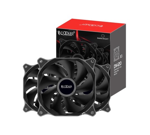 Кулер для ПК/ Case Cooler PCCooler DN 120 3IN 1 (120x120x25mm, 3-pin, 44.31CFM, 18dBA, 1200RPM, Black, 3pcs) Кулер для ПК/ Case Cooler PCCooler DN 120 3IN 1 (120x120x25mm, 3-pin, 44.31CFM, 18dBA, 1200RPM, Black, 3pcs)