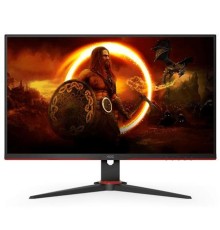 Монитор игровой 23.8'' 16:9 2560х1440(WQHD) IPS, 165 Hz, 350 cd/m2, 1000:1, 80M:1, 1ms, VGA, 2xHDMI, DP, Height adj, Pivot, Tilt, Swivel, Speakers, Black+Cherry (Вскрытая упаковка)