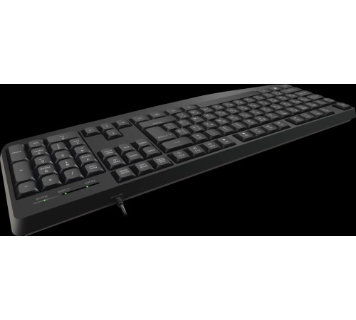 Defender Проводная клавиатура Atom HB-546 RU,черный,104+FN,1.8м