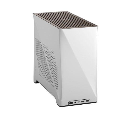 Корпус ПК без блока питания/ Case Fractal Design Era 2, SFF, 2x120mm, 2xUSB-A 3.0 + 1xUSB 3.2 Type-C, SFX PSU Support, mITX Silver