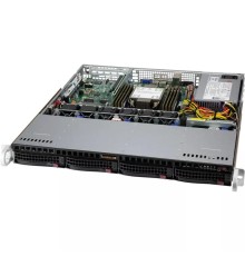 Серверная платформа/ Supermicro SERVER SYS-511R-M UP 1U X13SCH-SYS, CSE-813MF2TS-R0RCNBP,PWS-602A-1R,HF,R