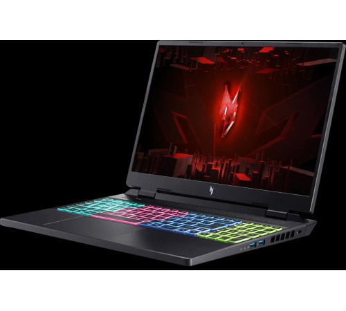 Ноутбук/ ACER Aspire Nitro AN16-42-R2ZA 16"(1920x1200 (матовый) IPS)/AMD Ryzen 7 8845HS(3.8Ghz)/16384Mb/1024PCISSDGb/noDVD/Ext:nVidia GeForce RTX4050(6144Mb)/Cam/BT/WiFi/50WHr/war 1y/2.2kg/Black/NoOS