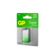 Батарейки Алкалиновая батарейка GP Super Alkaline G-Tech 9V Крона - 1 шт. на блистере (1 шт.)