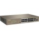 Коммутатор/ Tenda TEF1118P-16-150W Коммутатор неуправляемый PoE, 18 портов, 16х100 Мбит/с, 2x1 Гбит/с, PoE 16х30 Вт (до 130Вт), установка в стойку