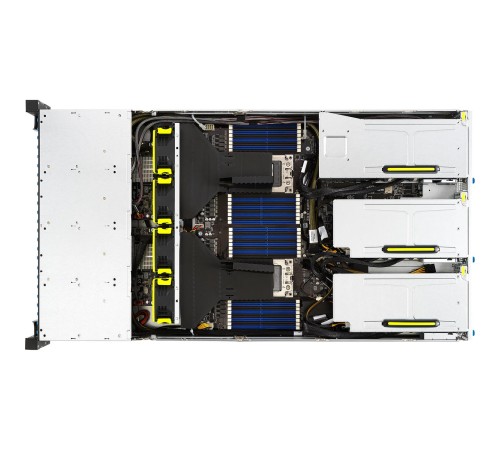 Серверная платформа/ ASUS RS720A-E11-RS24U/10G/2.4KW/24NVMe/GPU