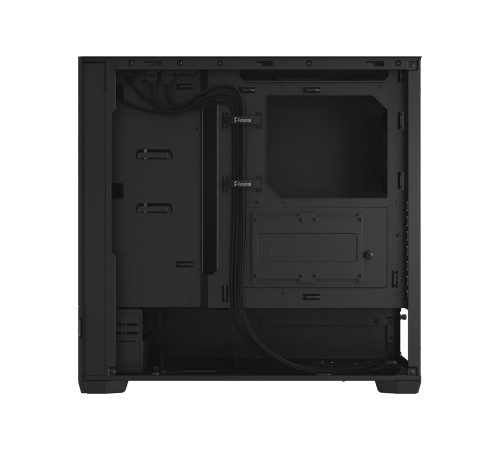 Корпус ПК без блока питания/ Case Fractal Design Pop Air Solid, Midi-Tower, 3x120mm, 2xUSB-A 3.2 ATX, mATX, mITX Black
