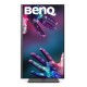 Мониторы/ Benq PD3205U 31,5'', 3840x2160, IPS, 60Hz, 1000:1, 350cd, 5ms, HDMI, DP; 3*USB 3.2; USB C*90W, Speakers, Height adj 110, 99% sRGB, Flicker-free;Low Blue Light, Calibration Report, 3Y, Grey