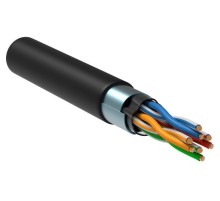 ITK Витая пара F/UTP 5E 4х2х24AWG LDPE черный (305м) РФ/С