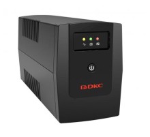 Линейно-интерактивный ИБП ДКС серии Info, 1200 ВА/720 Вт, 1/1, 3xSchuko,2x7Aч