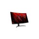 Монитор 31,5'' ACER Nitro ED320QXbiipx, ZeroFrame, Curved 1500R Black, 16:9, VA, 1920x1080, 1ms, 300cd, 240Hz, 2xHDMI(2.0) + 1xDP(1.2) + Audio out , sync: FreeSync