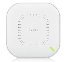 Точка доступа Zyxel NebulaFlex NWA110AX, WiFi 6, 802.11a/b/g/n/ac/ax (2,4 и 5 ГГц), MU-MIMO, антенны 2x2, до 575+1200 Мбит/с, 1xLAN GE, PoE, защита от 4G/5G, БП в комплекте