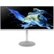 Монитор/ ACER CB342CUsemiphuzx 34'', ZeroFrame, Silver, 21:9, IPS, 3440x1440, 1 / 4ms, 400cd, 75Hz, 1xHDMI(2.0) + 1xDP(1.2) + 1xType-C(65W) + RJ45 + Audio out + USB 3.0x2+USB-B (2up 2down), Speakers 3Wx2, sync FreeSync, HDR 400, H.Adj. 150