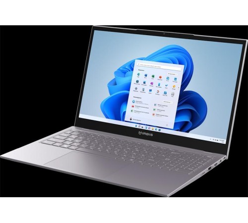 Ноутбук IRBIS 15N 15.6" FHD (1920x1080) IPS AG,Core i5-1235U,16Gb DDR4-3200(2),512Gb SSD,Wi-Fi 6+BT 5,5300mAh,Metal Case,Kbd Backlit,Type-C Charger,1.77kg,Grey,1y warranty,no OS